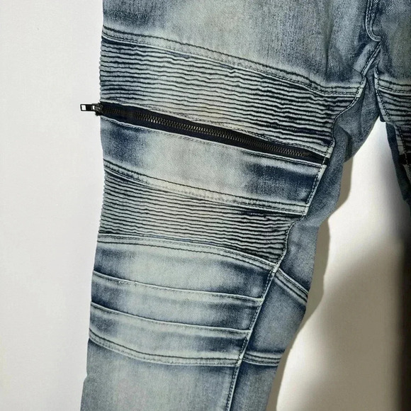 Road Narrows Vintage Inspired Skinny Jeans - Picture 3 of 5